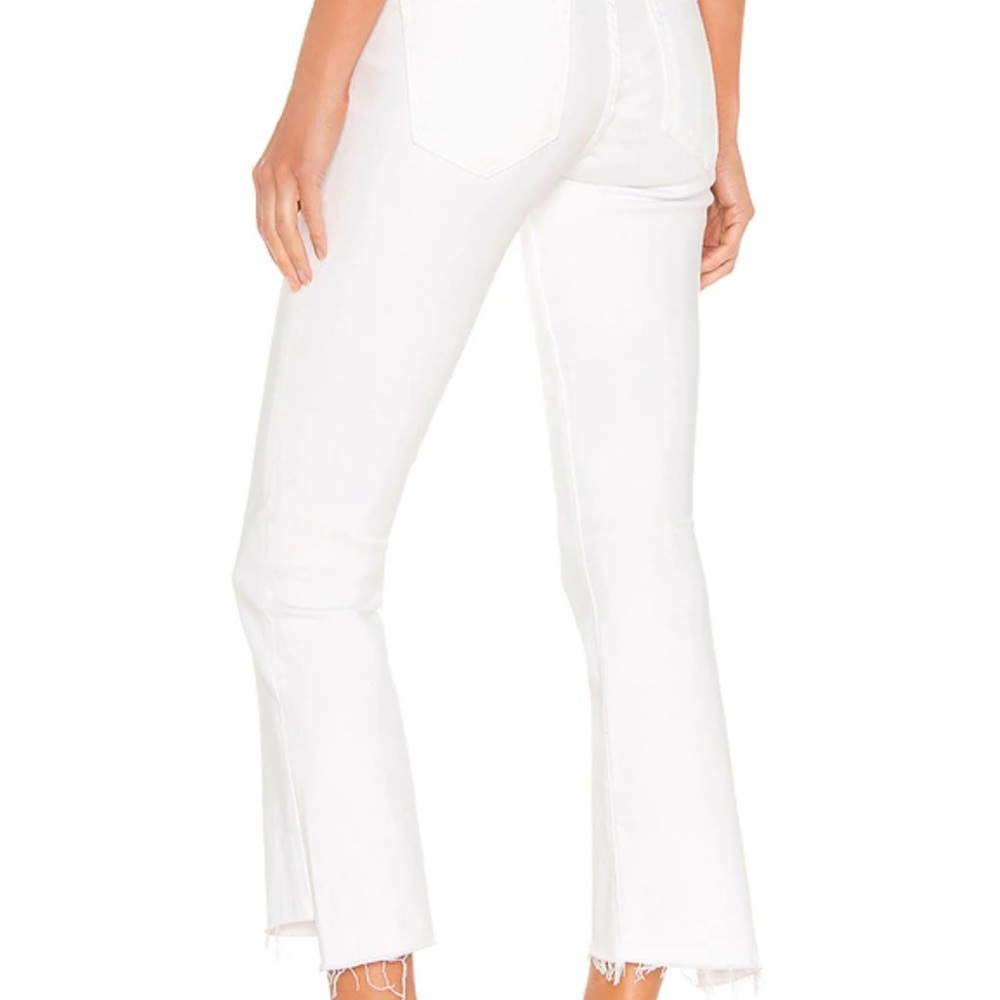 MOTHER denim Insider Crop Step Fray Jeans in Fairest of Them All